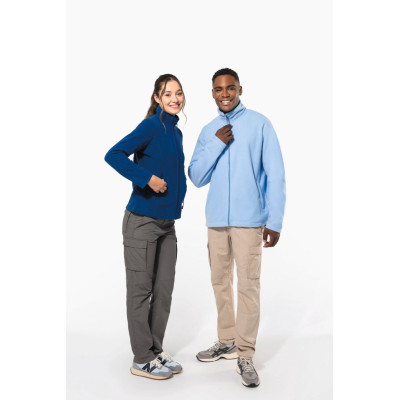 Men's microfleece zip jacket